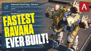 War Robots - Fastest Ravana Ever Built With All Speed Skills Ravana Gameplay Wr