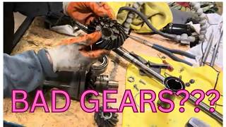 Suzuki DF300 Lower Unit — Removing Bearings & Inspecting the Gears