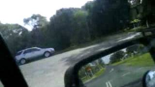 Driving Across To Woodford Island - World's Largest River Island - NSW - July 2010