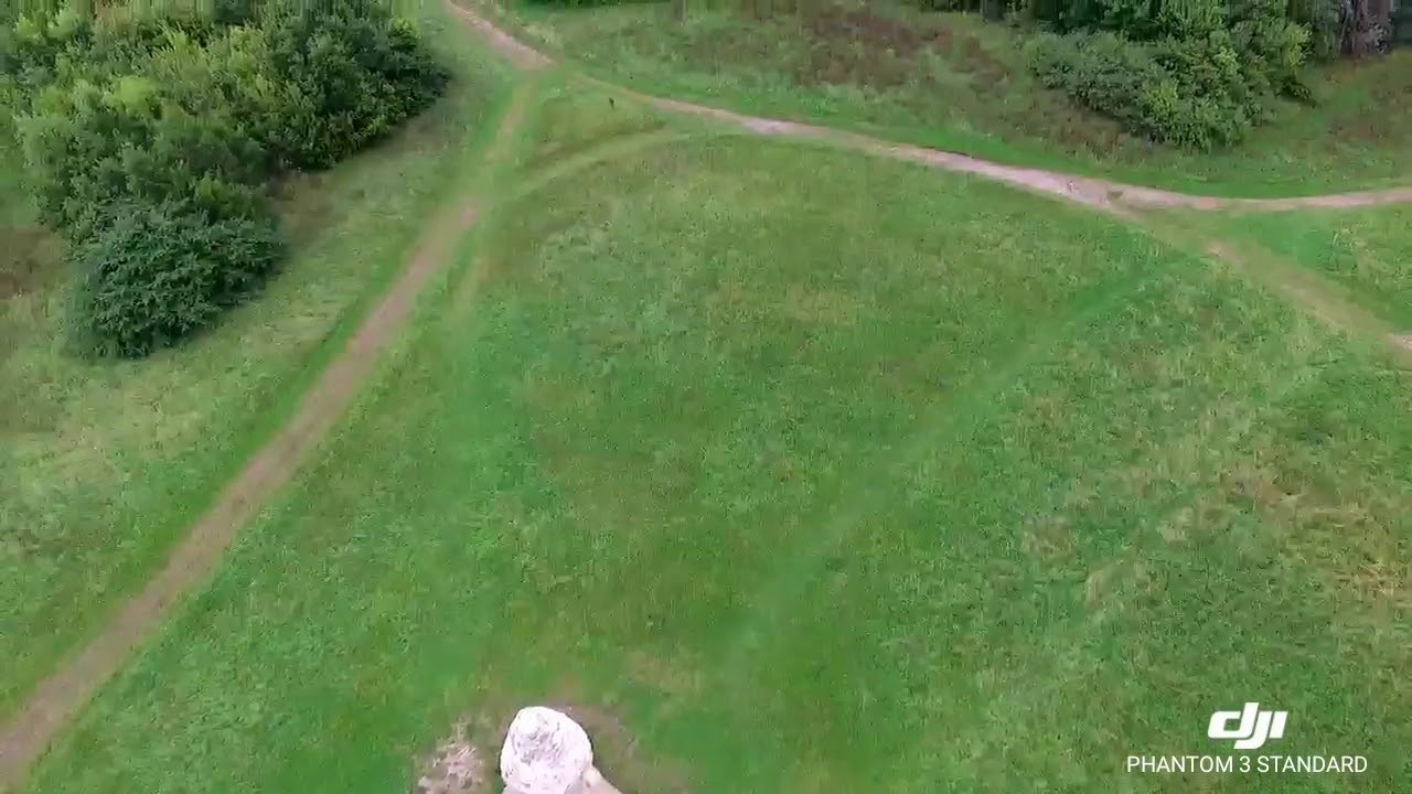 Phantom 3 standard drone footage of Top of the world Langwith