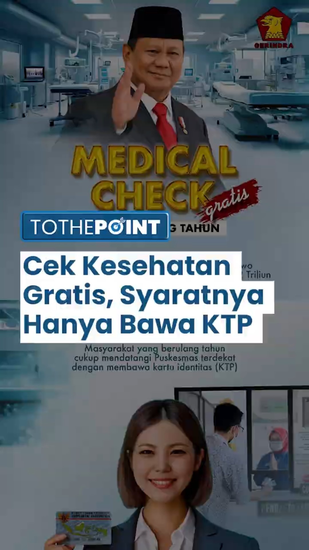 Cara Cek Kesehatan Gratis, Hadiah Prabowo untuk Warga Ulang Tahun: Syaratnya Mudah, Hanya Bawa KTP