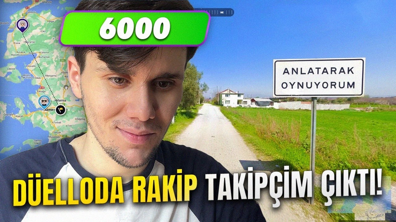 GeoGuessr'da Karşıma Türk Geldi!  | GeoGuessr Türkçe Düello