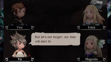 Bravely Second - End Layer - Geyser Grotto Party Chats