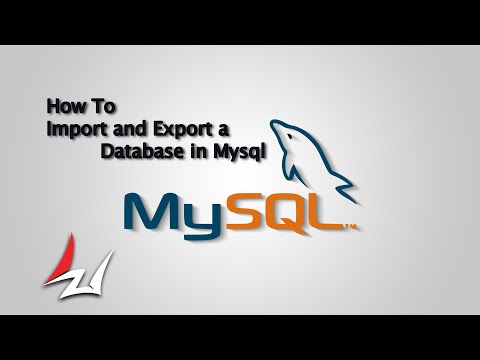 How to attach and export database in MySql | TecWZ #Mysql #dbattechment