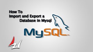 How to attach and export database in MySql | TecWZ #Mysql #dbattechment