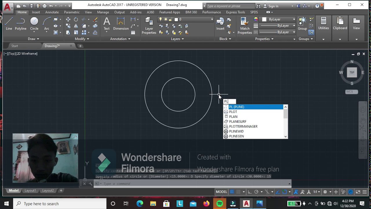 Gambar 3D AutoCAD 2017 Pemula - YouTube