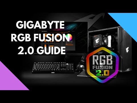 RGB HOW TO! - GIGABYTE AORUS RGB FUSION 2.0 GUIDE