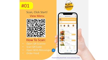 How to create a contactless Restaurant QR Menu/eCommerce store using AutoChat within Messenger.