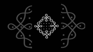 9*1 dots sikku kolam #simplesikkukolam #kambikolam #sikkukolam #dailymuggulu #simplemuggulu
