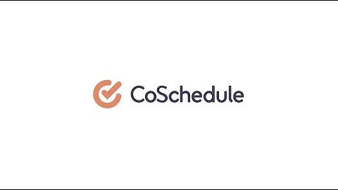 Intro To CoSchedule Marketing Suite