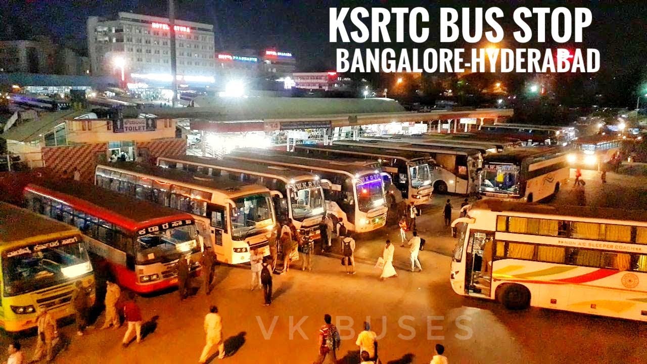 KSRTC AND TSRTC VOLVO BUSES!!! 《Bangalore-Hyderabad》 - YouTube