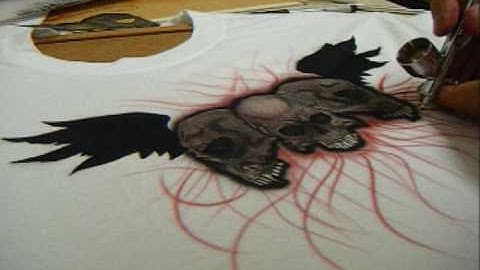 airbrush stencils for beginners part 3