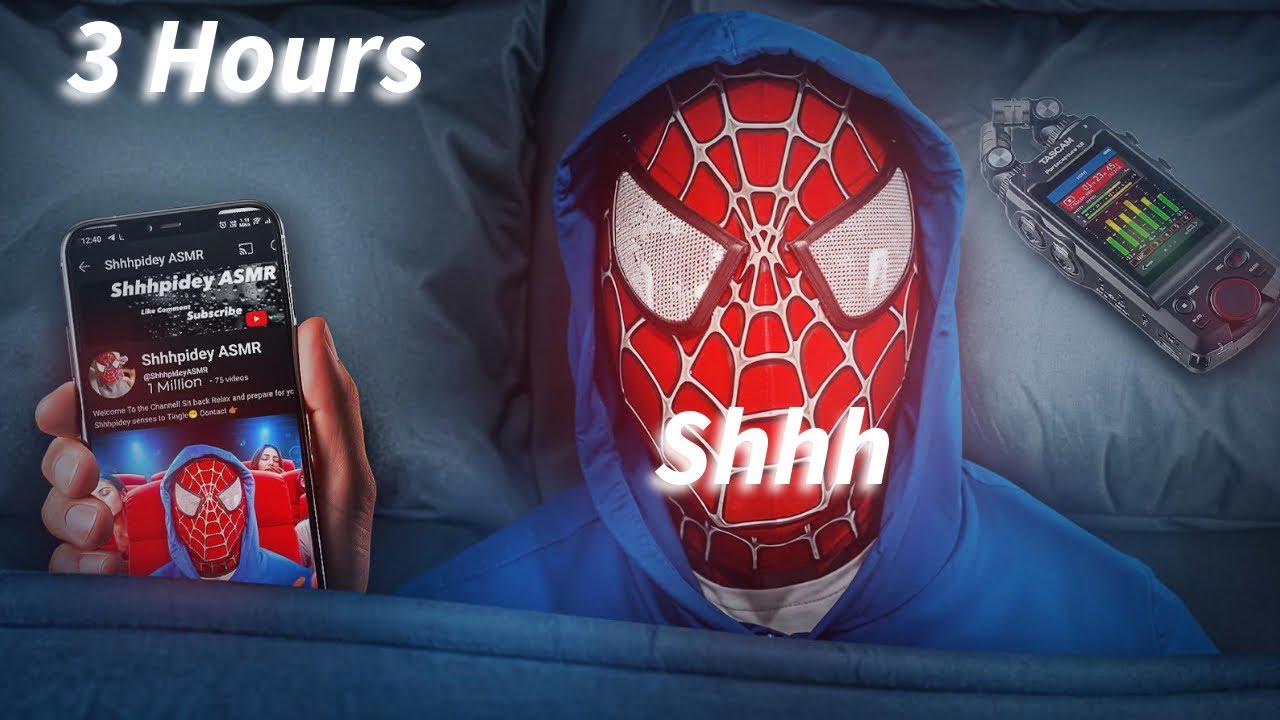 ASMR 3hour Tingly Mouth Sounds 🤫 NO TALKING (Tascam)