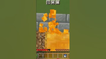 HayBale + Honey Block + Slime Block + Water Bucket Mlg
