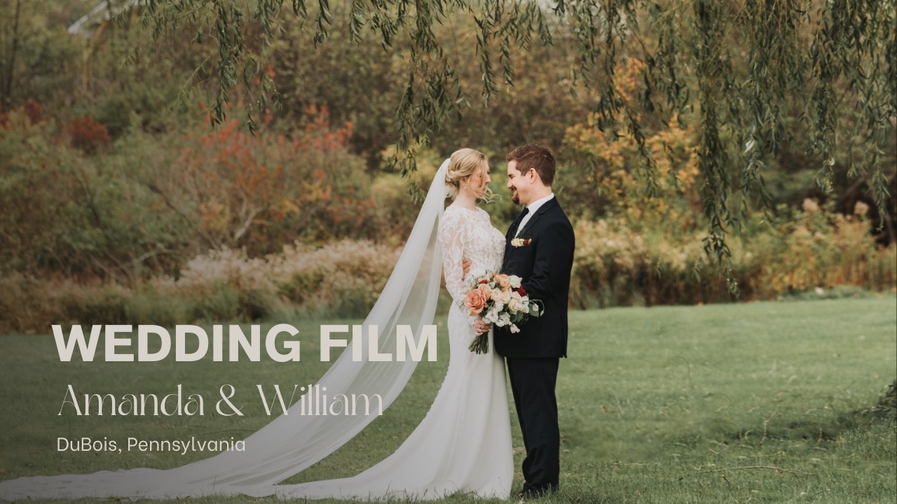 Fall September Wedding in DuBois, PA | Amanda & William's Wedding Film