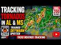 tracking tornados in al fl and ms sorry my mic broke