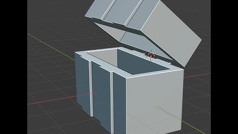 how to make a chest in blender easy