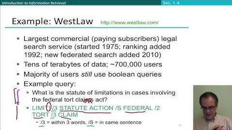 7 5 The Boolean Retrieval Model 14 06