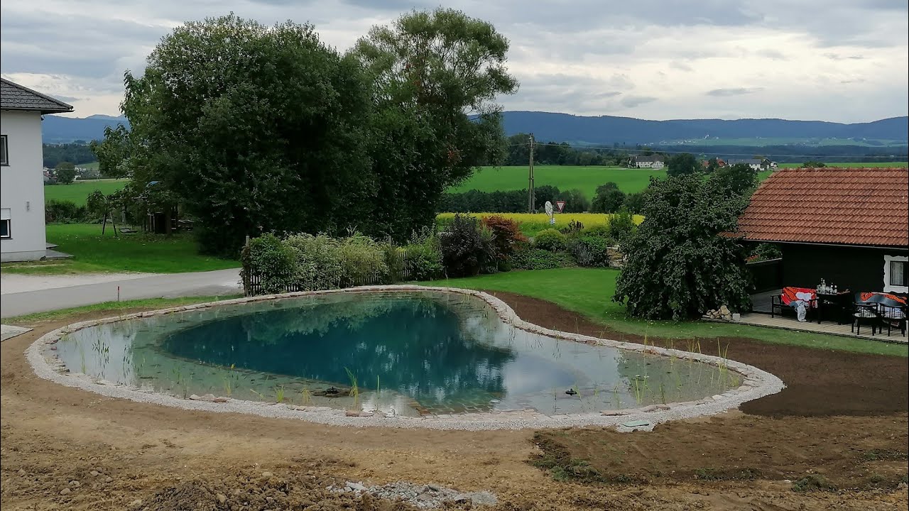 Schwimmteich 2022, Tina & Willi