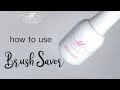 How To Use A Brush Softner for Dip Powder Liquids | Triple D