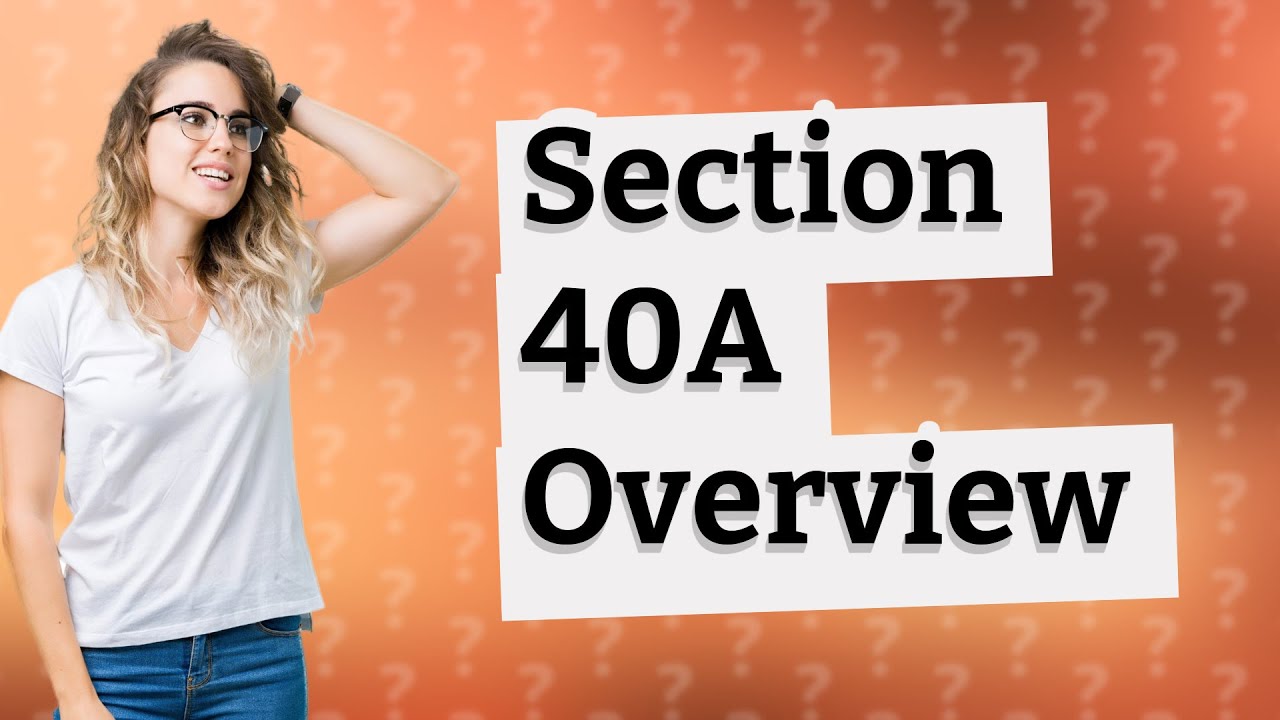 What is disallowed under section 40 A?