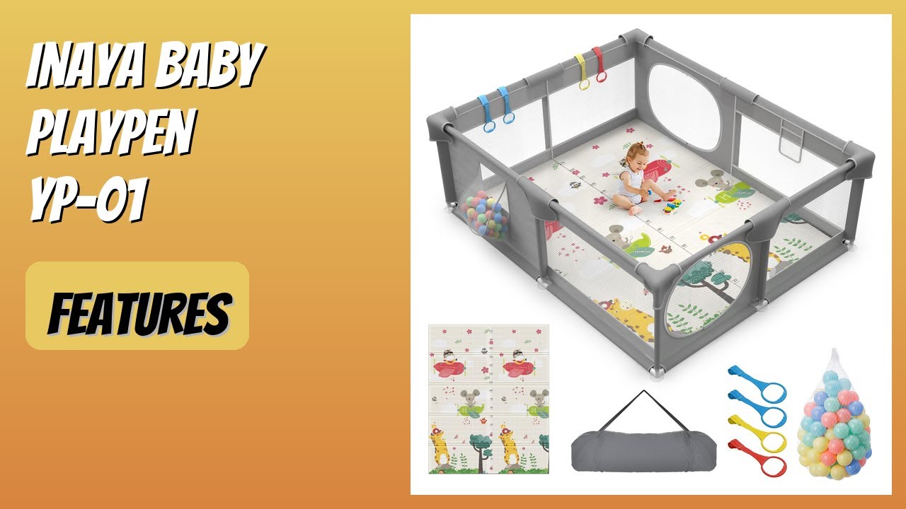 REVIEW (2025): Inaya Baby Playpen YP-01. Features