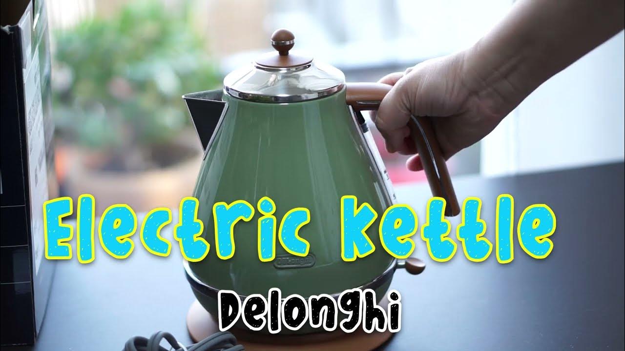 Best Electric kettle not made in China ,Delonghi Icona Vintage Collection 1 liter electric