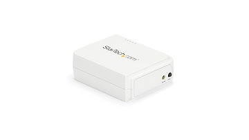 1 Port USB Wireless N Network Print Server with 10/100 Mbps Ethernet Port  - PM1115UW | StarTech.com
