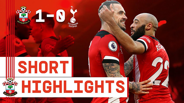 90-SECOND HIGHLIGHTS: Southampton 1-0 Tottenham Hotspur | Premier League
