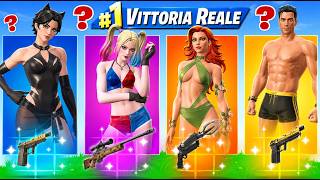 I Play the NEW DC Random Skin Challenge and WIN! Fortnite ITA