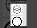 54 wheel rim, car wheel, car rim, vehicle wheel, #blender