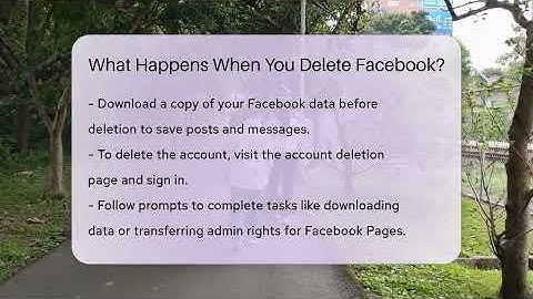 What Happens When You Delete Facebook? - Everyday-Networking