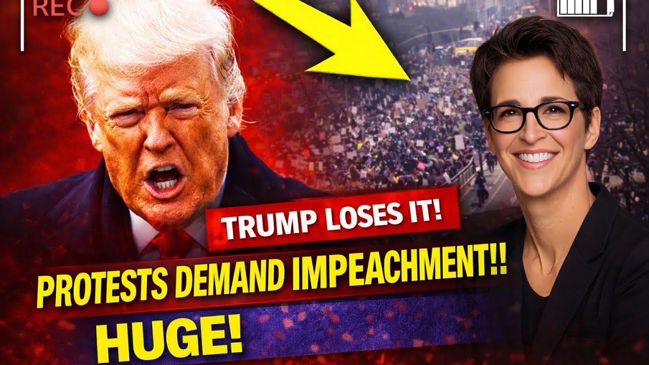 Trump LOSES IT as HUGE PROTESTS Demand IMPEACHMENT!!