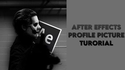 After Effects Profile Picture Tutorial || 400 Subs Special!