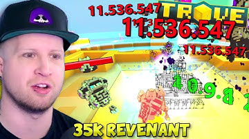 Trove 35k Power Rank Revenant U10 & Delves Gameplay