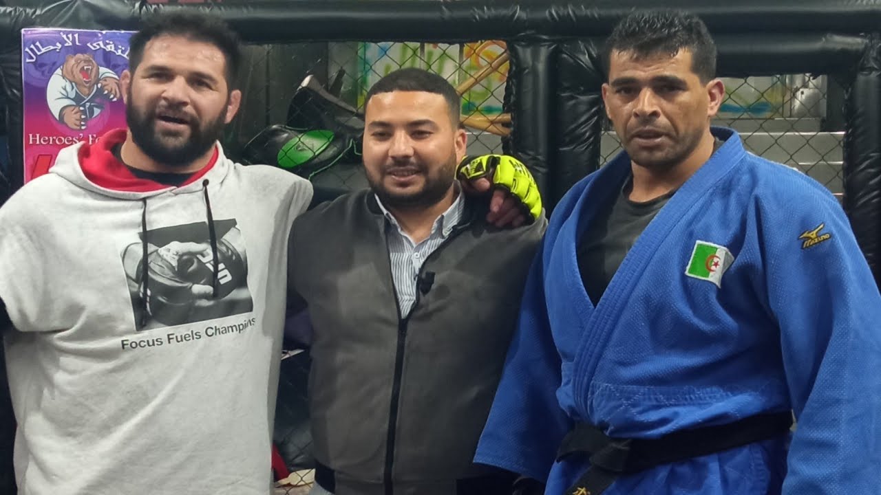 مع اخي بطل العرب وافريقيا والعاب البحر الابيض الياس MMA SAIDA