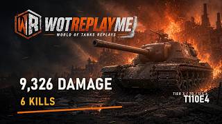 T110E4 Tier X TD Replay | Klondike | 6 Kills