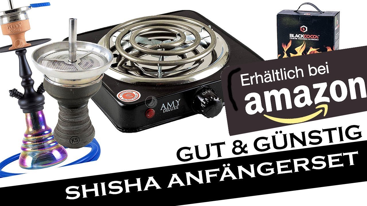 DAS BESTE ANFÄNGER SHISHASET AUF AMAZON! 😍