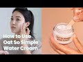 🥰How To Use Oat So Simple Water Cream For EVERY Skin Condition! Acne, Fungal, Eczema, Sensitive