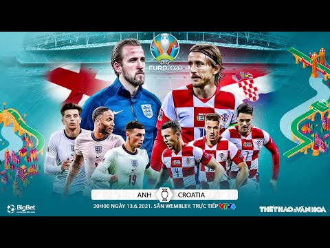 [VTV6 trực tiếp bóng đá EURO 2020] Anh vs Croatia (20h00 ngày 13/6) - Bảng D. Soi kèo nhà cái