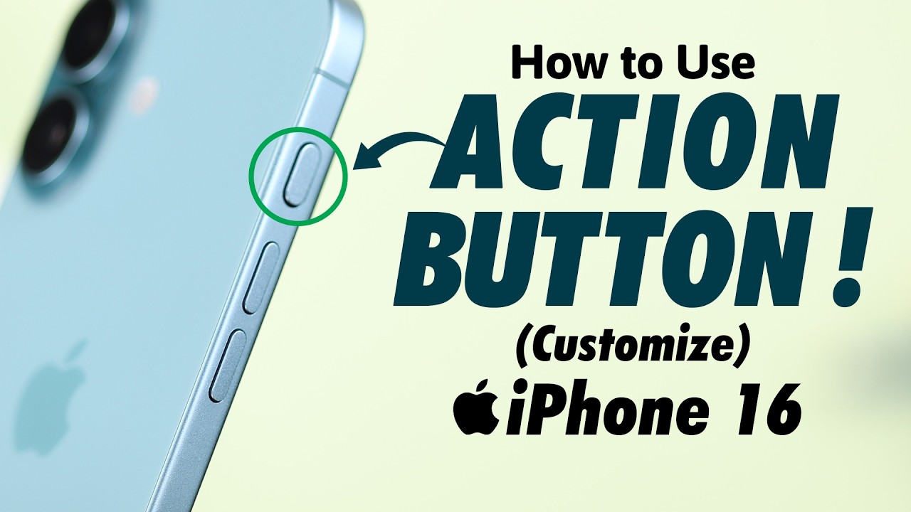 How To Use Action Button On iPhone 16! [Quick Guide]