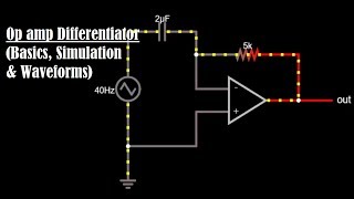 Op amp Differentiator - Differentiator - Differentiator Circuit, Simulation, Waveform & Formula