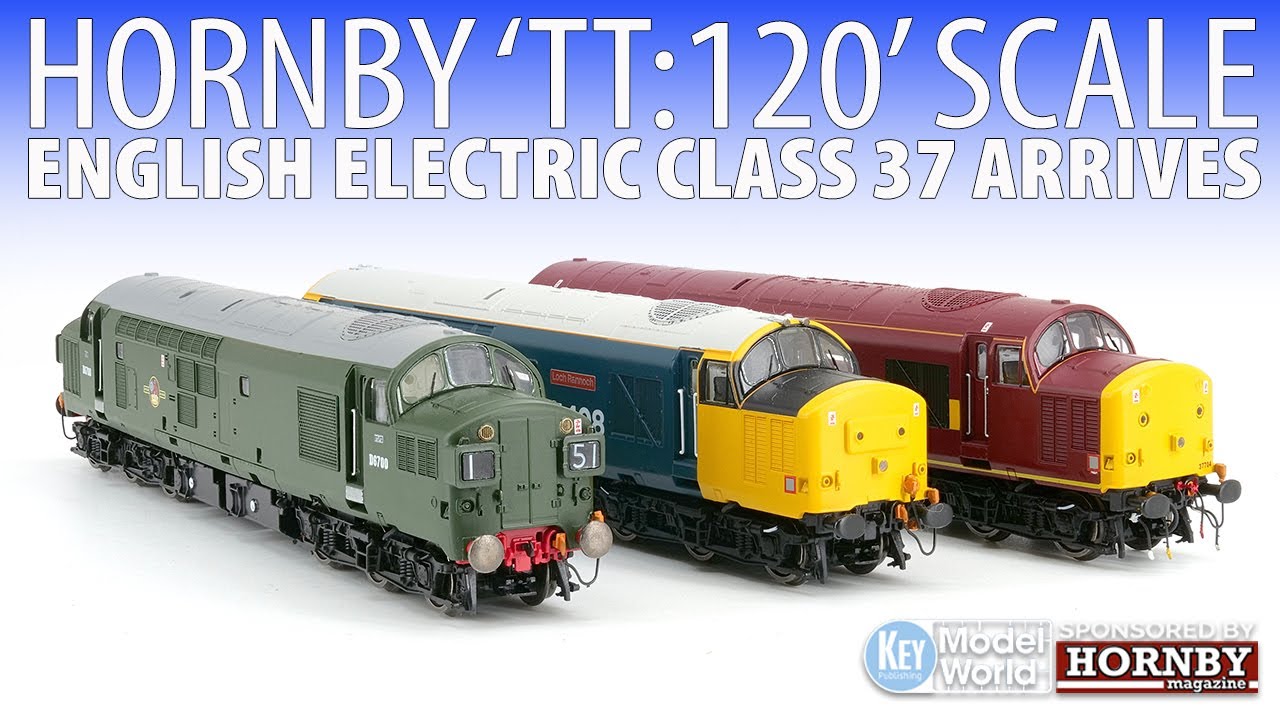 Hornby TT:120 scale Class 37 37408 Loch Rannoch - DCC ready – Key