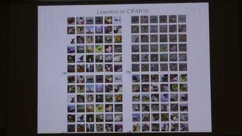 Surya Ganguli: Learning deep generative models by reversing diffusion