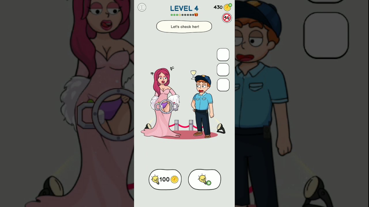 Erase Master / x ray mode level 4 / GAMEPLAY