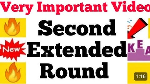 KCET - NEET Second Round Option Entry 2023 | KCET-NEET Results | #kcet_new_updates #kcet2023