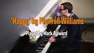 Video thumbnail of "Pharrell Williams - Happy (Jazz Piano Cover) (from Despicable Me 2)"