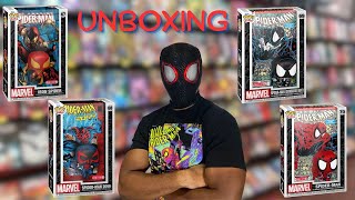 Unboxing New Todd McFarlane Spider-Man Funko Comic Covers