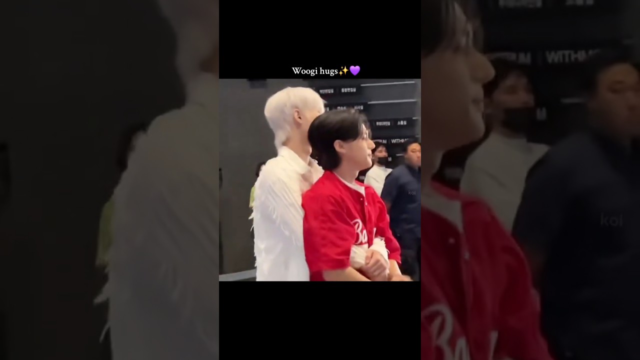 Wooyoung and Mingi hugs💜✨