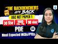 UGC NET Paper 1 PDE Most Expected PYQs/MCQs | People Development & Environment UGC NET PYQs